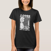 Programmiersoftware für Coder Girl Programmierung T-Shirt (Vorderseite)