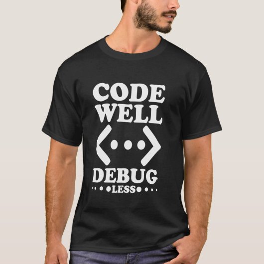 Programmiersoftware für Computer-Nerd C T-Shirt (Vorderseite)