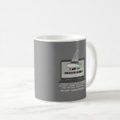 Programmiersprache Funny Definition Kaffeetasse (VorderseiteRechts)