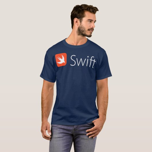 Programmiersprache für Swift-Programmierer T-Shirt (Vorne ganz)