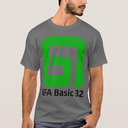 Programmiersprache GFA Basic 32 T-Shirt (Vorderseite)