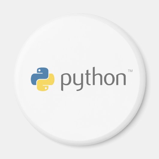 Programmiersprache Python Magnet (Vorne)
