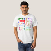 Programmiersprache-Shirt T-Shirt (Vorne ganz)