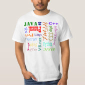 Programmiersprache-Shirt T-Shirt (Vorderseite)