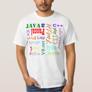 Programmiersprache-Shirt T-Shirt