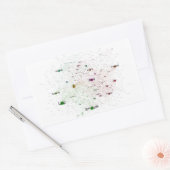 Programmiersprachen beeinflussen Graph Rechteckiger Aufkleber (Umschlag)