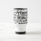 Programmiersprachen, Computersprachen, Code Reisebecher (Mittel)