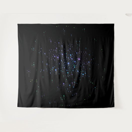 Programmiersprachen Einfluss auf das Netzwerk 2019 Wandteppich (Vorderseite (Horizontal))