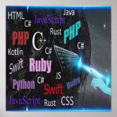 Programmiersprachen Poster (Vorne)