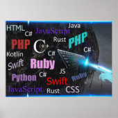 Programmiersprachen Poster (Vorne)