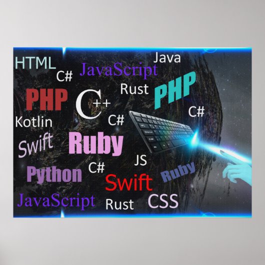 Programmiersprachen Poster (Vorne)