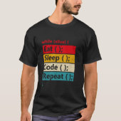Programmierung - Codierung - Programmierer Softwar T-Shirt (Vorderseite)