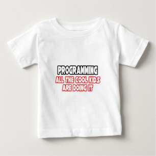 Programmierung... Coole Kinder Baby T-shirt