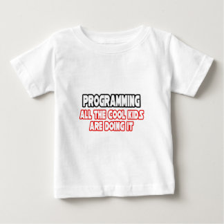 Programmierung... Coole Kinder Baby T-shirt