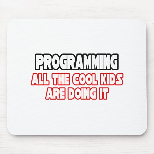 Programmierung... Coole Kinder Mousepad (Vorne)