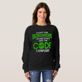 Programmierung Debugger Syntax Programmierer Softw Sweatshirt (Vorne ganz)
