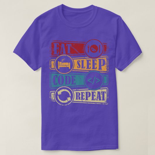 Programmierung des Computerwissensprogrammers - Es T-Shirt (Design vorne)