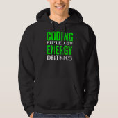 Programmierung für Energy Drinks Code Programmer K Hoodie (Vorderseite)