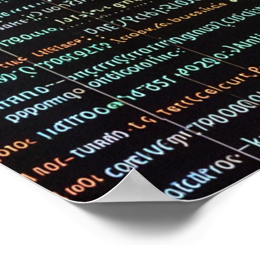 Programmierung Poster (Ecke)