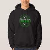 Programmierung um nach Hause Syntax Programmierer Hoodie (Vorderseite)