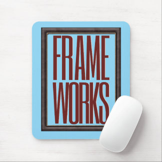 Programmierung und Software-Engineering-Framework Mousepad