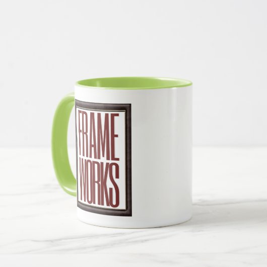 Programmierung und Software-Engineering-Framework Tasse (Vorderseite Links)