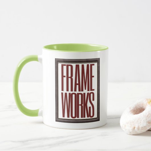 Programmierung und Software-Engineering-Framework Tasse (Mit Donut)