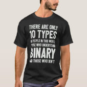 Programmierung von binären Code-Codierung im Berei T-Shirt (Vorderseite)