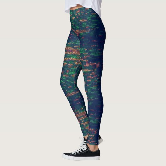 Programmierungscode für Entwickler Leggings (Links)