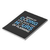 Programmierwochen der Programmierung Notizblock (Rotiert)