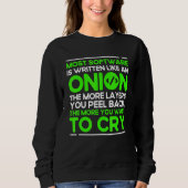 Programmierzwiebel-Syntax-Programmierer-Software-E Sweatshirt (Vorderseite)