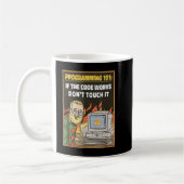 Programming 101 - Funny Programmer Developer Coder Kaffeetasse (Links)