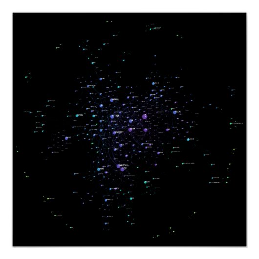 Programming Languages Einfluss Network 2021 Poster (Vorderseite)