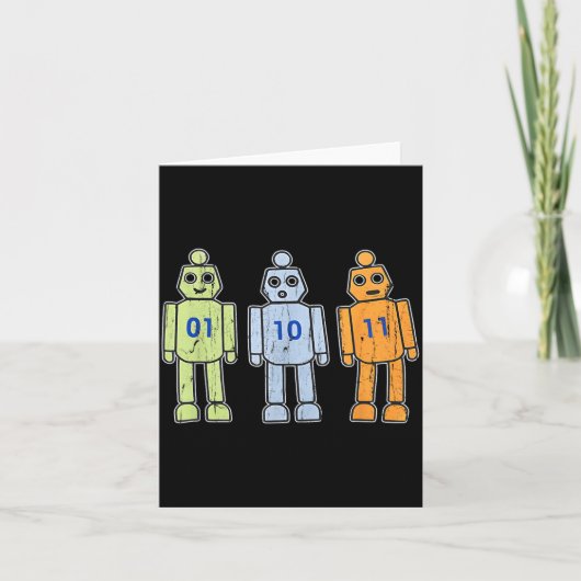 Programming Robot 01 10 11 Karte (Vorderseite)