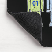 Programming Robot 01 10 11 Mousepad (Ecke)