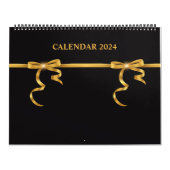 Programmkalender 2024 |Muster für jeden Monat Kalender (Titelbild)