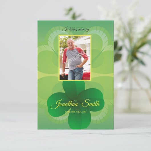 Programmkarte Einladung (Stehend Vorderseite)