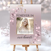 Programmkarte für die Blumenserbie Poster