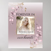 Programmkarte für die Blumenserbie Poster (Vorne)