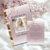 Programmkarte für die Blumenserbie Programm