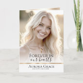 Programmkarte "Goldene Serenity Custom Funerity" Programm (Vorderseite)