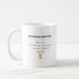 Programmleiter Kaffeetasse