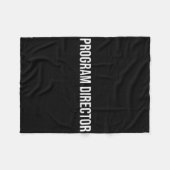 Programmleiter Psychische Gesundheit Fleecedecke (Vorderseite (Horizontal))