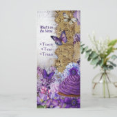 ProgrammMenu Karte Party & Dessert Brunch Beilage (Stehend Vorderseite)