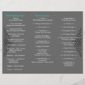 Programmordner Classic Aquamarin Gray (Rückseite)