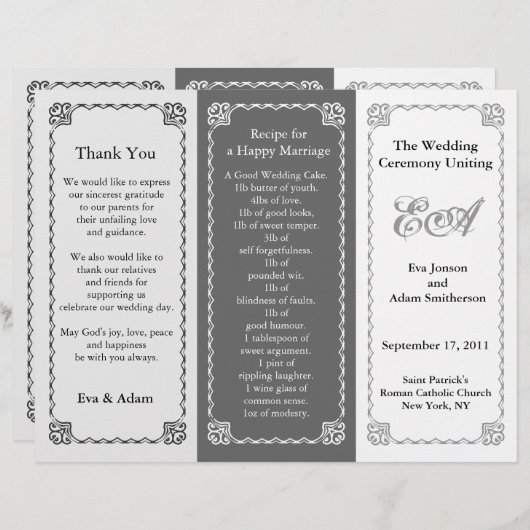 Programmordner Gray Tint (Vorne/Hinten)