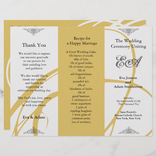 Programmordner Twirl Amber Gray (Vorne/Hinten)