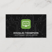 Programmsymbol | Schalttafel Visitenkarte (Vorderseite)