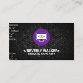 Programmsymbol Visitenkarte (Vorderseite)