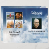 Programmvorlage zur Himmelsbeerdigung (Vorne/Hinten)